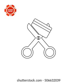 Price Reduction Concept and Scissors Icon