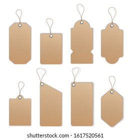 Price or Sale tags and labels vector template set