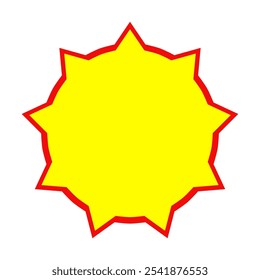 Price sticker, sale or discount sticker, Special offer price tag. starburst promotional badge, shopping labels