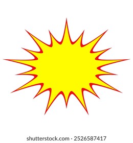 Preisaufkleber, Verkaufs- oder Rabattaufkleber, Symbol für Sunburst-Abzeichen. Sterne formen sich mit unterschiedlicher Anzahl von Strahlen. Sonderangebot Preisschild. starburst Werbeplakette, Einkaufsetiketten