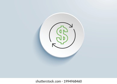 price stickiness icon vector design