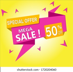 Preis-Tag - 50 % Rabatt