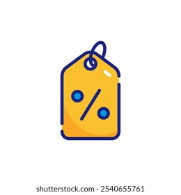 Etiqueta de Precio para Black Friday Vector Icon