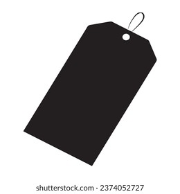 Price tag with blank space