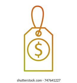 price tag business money commerce icon