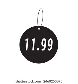 Price Tag displaying value of 11.99.
