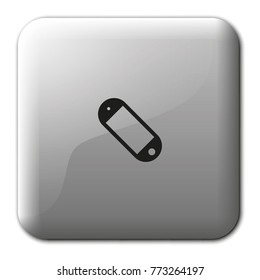 Price tag flat vector icon.