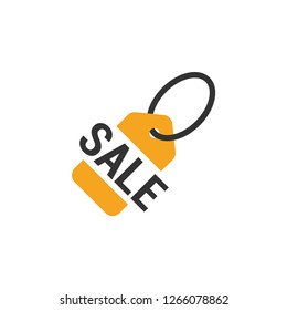 Price tag graphic icon design template isolated