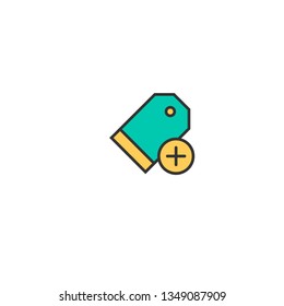 Price Tag icon design. Interaction icon vector illustration