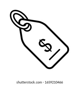 price tag icon design vector template