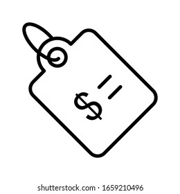 price tag icon design vector template