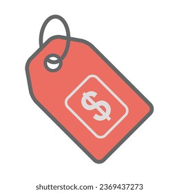 plantilla vectorial de diseño de icono de etiqueta de precio