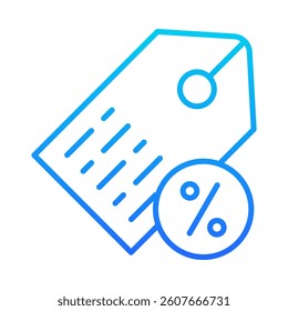 Price Tag Icon Element for Design