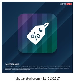 price tag icon - Free vector icon