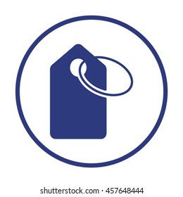 price tag    icon,  isolated. Flat  design.
