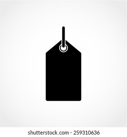 Price tag Icon Isolated on White Background