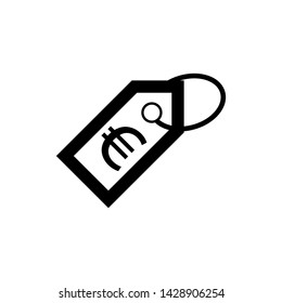 Price tag icon. Tag label icon. Sales label icon isolated on white background. 