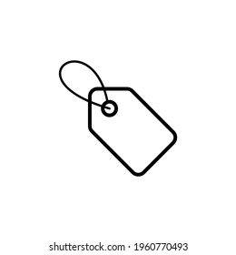 Price tag icon. Tag label icon symbol illustration.