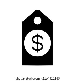 price tag icon or logo isolated sign symbol vector illustration - high quality black style vector icons
