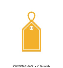Price tag icon on white background. Vector illustration in trendy flat style