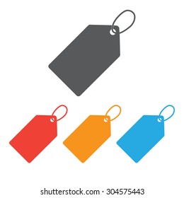 Price tag icon set 