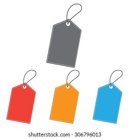 Price tag icon set 