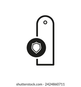 Price tag icon. Shopping label sign. Commerce and shopping symbol. Vector illustration. eps 10.
