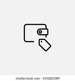 Price tag icon sign vector,Symbol, logo illustration for web and mobile