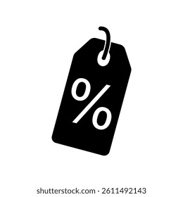 Price Tag icon, simple flat style, illustration, logo sign symbol pictogram template, for ui or ux isolated on white for mobile app, editable