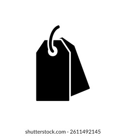 Price Tag icon, simple flat style, illustration, logo sign symbol pictogram template, for ui or ux isolated on white for mobile app, editable