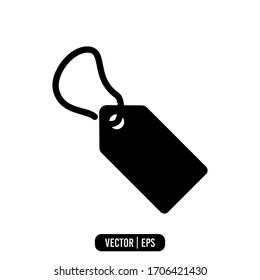 Price tag icon simple vector design