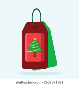 Price tag icon. Subtable to place on Christmas day, shopping, etc.