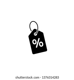 Price tag icon symbol vector on white background