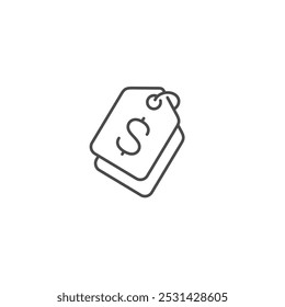 Price tag icon symbol vector illustration