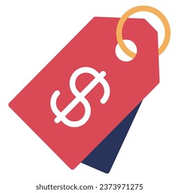 Price Tag Icon for uiux, web, app, infographic, etc