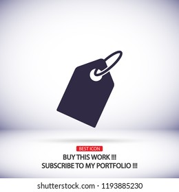 price tag icon vector 10 EPS