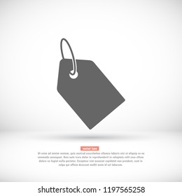 price tag icon vector 10 EPS