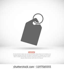 price tag icon vector 10 EPS
