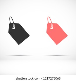 price tag icon vector 10 EPS