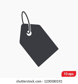 price tag icon vector 10 EPS