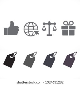 price tag icon vector 10 EPS