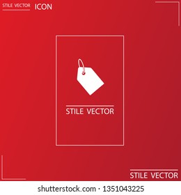 price tag icon vector 10 EPS