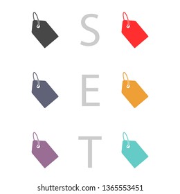 price tag icon vector 10 EPS