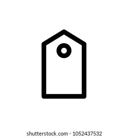 price tag icon vector