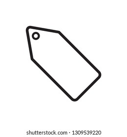 Price tag icon vector 