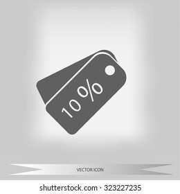 price tag icon. vector