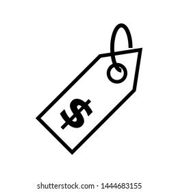 Price Tag Icon Vector Design Symbol Illustration