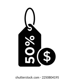 price tag icon vector design template in white background