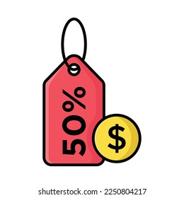 price tag icon vector design template in white background