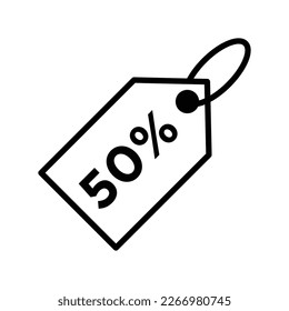 Diseño del vector de iconos de etiqueta de precio.
